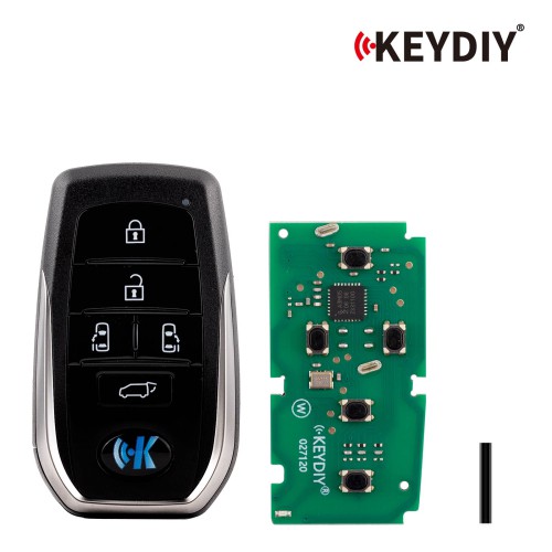 KEYDIY KD ZB35-5 Smart Remote Key for Toyota Type 5 Buttons 5pcs/lot