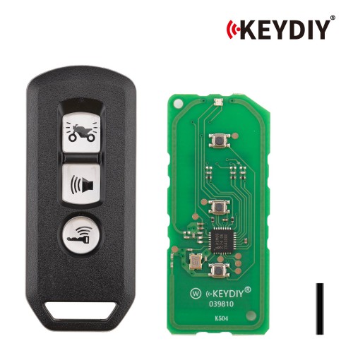 KEYDIY KD ZB51-3 Smart Remote Key for Motorcycle Type 3 Buttons 5pcs/lot