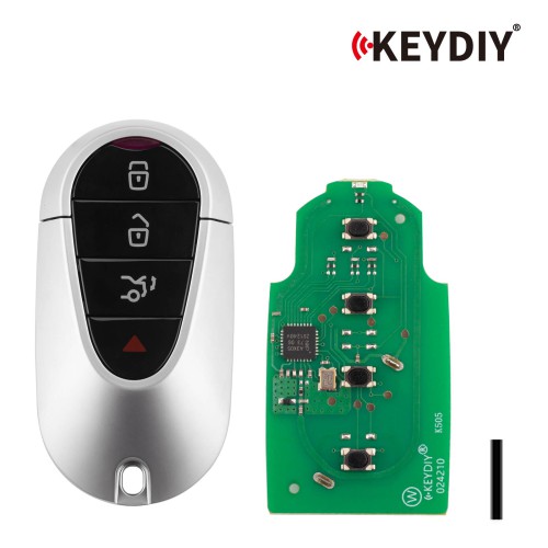 KEYDIY KD ZB29-4 Smart Remote Key for MB Maybach Type 3+1 Buttons 5pcs/lot