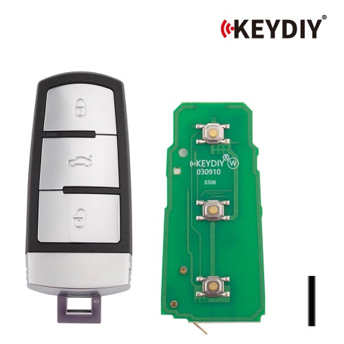 KEYDIY KD ZB37-3 Smart Remote Key for VW Type 3 Buttons 5pcs/lot