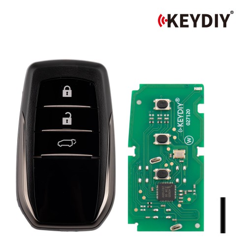 KEYDIY KD ZB35-3 Smart Remote Key for Toyota Type 3 Buttons 5pcs/lot
