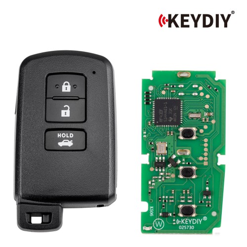 KEYDIY KD TB06-3 Universal Smart Remote Key 3 Buttons for Toyota Type