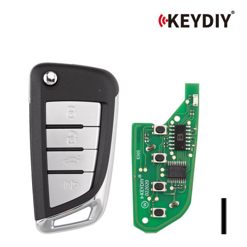 KEYDIY KD NB59-4 Flip Remote Key 3 Buttons 5pcs/lot