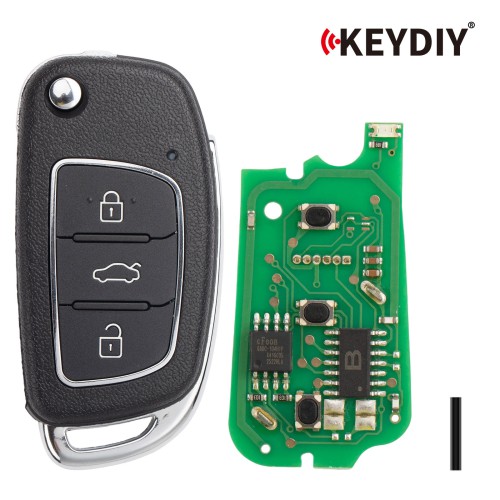 KEYDIY KD B16-3 Flip Remote Key for Hyundai KIA Type 3 Buttons 5pcs/lot