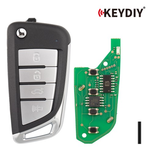 KEYDIY KD B59-4 Flip Remote Key 4 Buttons 5pcs/lot