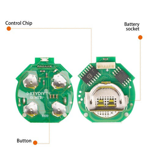 KEYDIY KD B31-4 Garage Remote Key Symbol Version 4 Buttons 5pcs/lot
