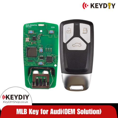 (OEM Solution) KEYDIY MLB26 MLB Smart Remote PCB for Audi Type 3 Buttons with Key Shell 434Mhz 5pcs/lot