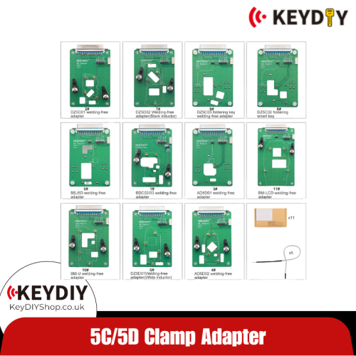 KEYDIY Solder-Free Clamp Adapter for MQB49 5C/5D, BMW BDC2/ BDC3 work with KD-X4, KD Max