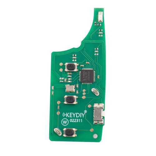 KEYDIY KD ZB202-4 Smart Remote Key for UDS Type 3+1 Buttons 5pcs/lot