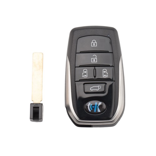 KEYDIY KD TB01-5 Smart Remote Key for Toyota/ Lexus Type 5 Buttons With 8A Transponder 5pcs/lot