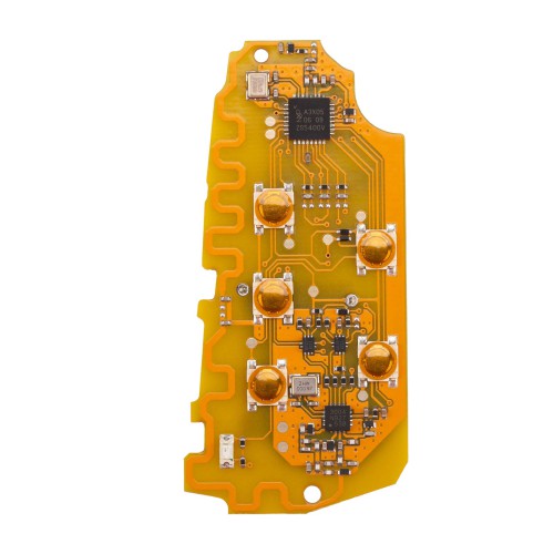 KEYDIY FGB25-5 PCB Key Board for VW POR 5C/5D & BMW BDC2, BDC3, or BCP with Key Shell 5 Buttons