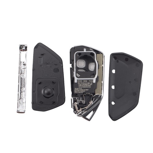 KEYDIY FGB25-5 PCB Key Board for VW POR 5C/5D & BMW BDC2, BDC3, or BCP with Key Shell 3 Buttons