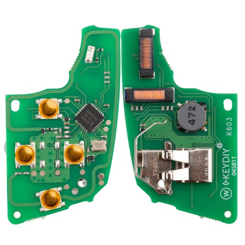 KEYDIY DZ-ZB15-4 Smart Key for Volkswagen 5C  4 Buttons Board Only Without Shell