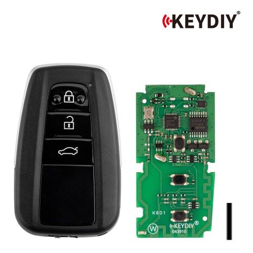 KEYDIY TIB36-3 Smart Remote Key 4 Buttons for Toyota 8A 4D