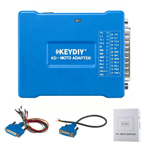 KEYDIY KD-MOTO Motorcycle Adapter Used with KD-X4, for HONDA, for YAMHA, for 3rd-GEN DUCATI Motorcycles