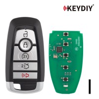 KEYDIY KD ZB21-5 Smart Remote Key for Ford Type 4+1 Buttons 5pcs/lot