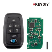 KEYDIY KD TB01-6 Smart Remote Key for Toyota/Lexus Type With 8A Chip 6 Buttons 5pcs/lot