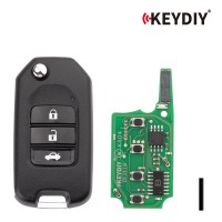KEYDIY KD NB10-3 Flip Remote Key for Honda Type 3 Buttons 5pcs/lot
