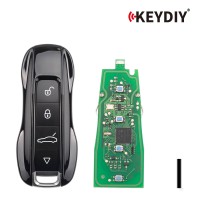 (NEW) KEYDIY KD TB19 Smart Remote Key for Porsche Type 3 Buttons 5pcs/lot