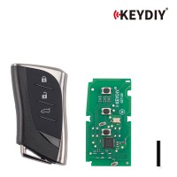 KEYDIY KD ZB42-3 Smart Remote Key for Lexus Type 3 Buttons 5pcs/lot