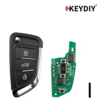 KEYDIY KD NB29-3 PCF Flip Remote Key for BMW Type 3 Buttons 5pcs/lot