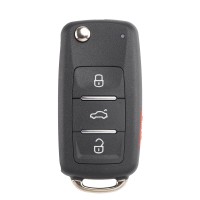 KEYDIY KD ZB202-4 Smart Remote Key for UDS Type 3+1 Buttons 5pcs/lot