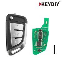 KEYDIY KD B29-3 Flip Remote Key for BMW (Metal Button) 3 Buttons 5pcs/lot