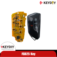 KEYDIY FGB25-5 PCB Key Board for VW POR 5C/5D & BMW BDC2, BDC3, or BCP with Key Shell 5 Buttons