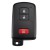KEYDIY KD TB06-2+1 Smart Remote Key for Toyota Type 2+1 Buttons 5pcs/lot