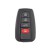 KEYDIY TIB36-4 Smart Remote Key 4 Buttons for Toyota 8A 4D