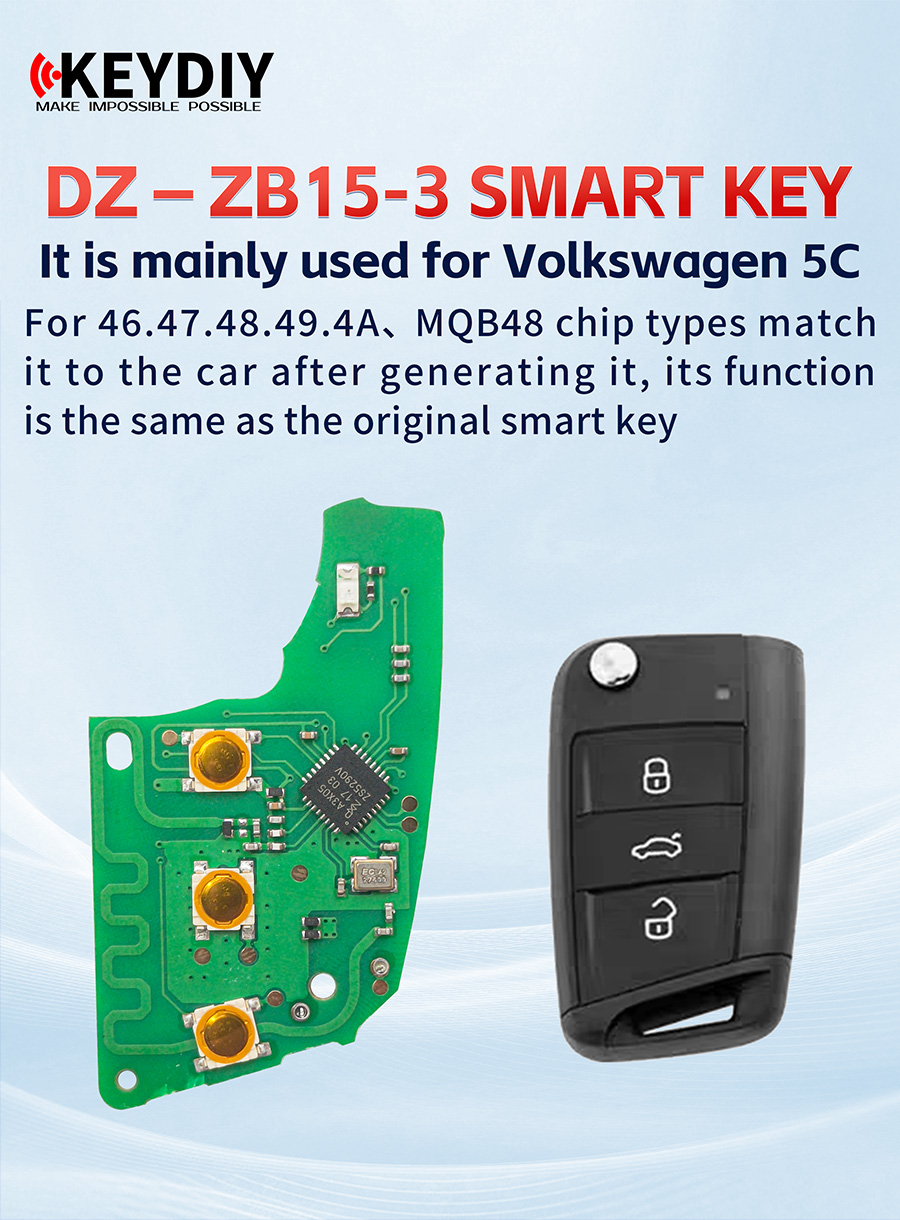 zb15 vw 5c key