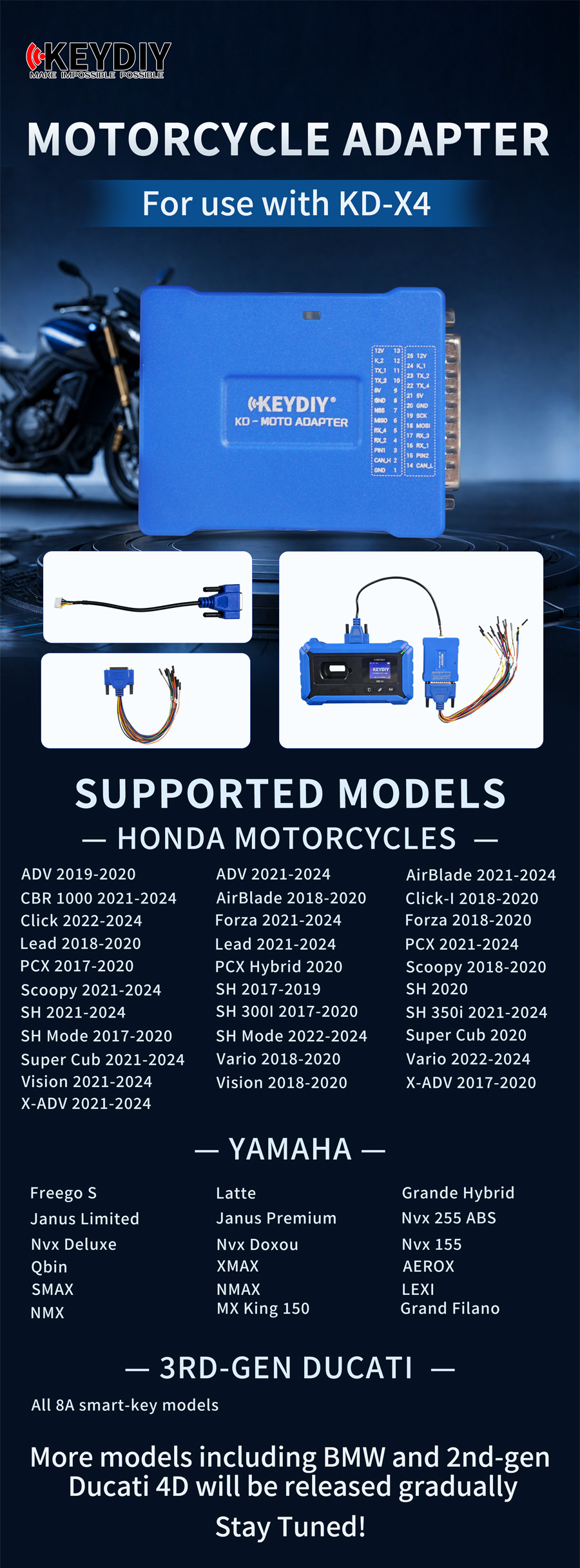 kd motor adapter